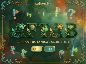 Explore Aftab Font for Modern Creative Projects