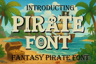 Designing with Classic Pirate Typography