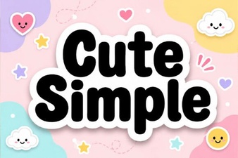 Simple Font Design for Creative Projects