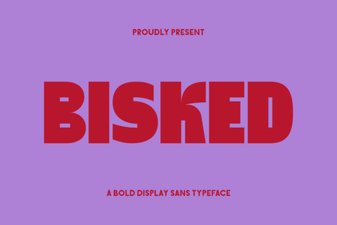 Designing with Bisked Font for Modern Projects